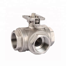 304 Stainless Steel Three Pieces Quick Install Ball Valve
